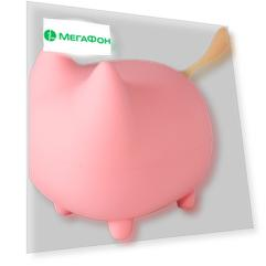 Колонка портативная  Bron BRN-BTSP8-CAT-PK, розовая