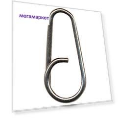 Кольца заводные Lucky John Bent Head Oval Split Ring 28 кг, 10 шт