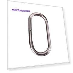 Кольца заводные Lucky John Oval Split Ring 28 кг, 10 шт