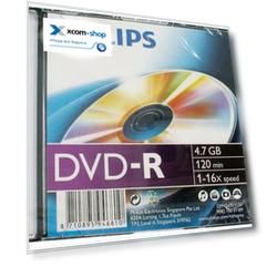 Диск DVD-R Philips DM4S6S01F/97 4.7 Gb, 16x, Slim Case (1)
