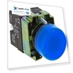 Лампа сигнальная EKF xb2-bv66-24 BV66 синяя 24В