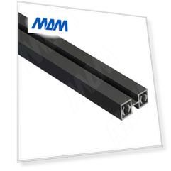 PS65 Межсекционный профиль, черный, L-6000 (PR657003047RUBL)