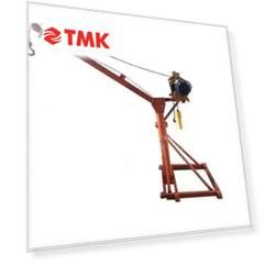 Мини-кран строительный TOR KM 500 кг 60 м с поворотной стрелой и электролебедкой (380В)