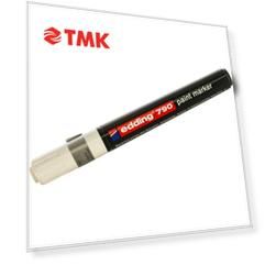 Маркер лаковый Edding 790-49 круглый наконечник 2-3 мм, белый