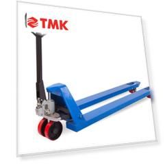Тележка гидравлическая 2500 кг 2000 мм TOR RHP(BF) (полиуретановые колеса)
