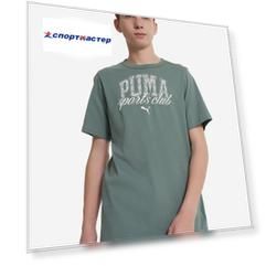 Футболка для мальчиков PUMA Classic Graphic, Зеленый