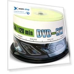 Диск DVD-RW Mirex 207221 4.7 Gb, 4x, Cake Box, 50шт