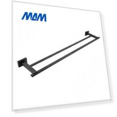 BLADE Полотенцедержатель двойной черный матовый (BLD.07.BLM)