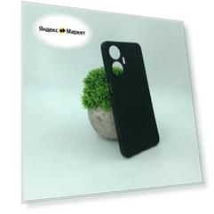 Силиконовый чехол с Soft-touch покрытием для Realme C55 / Реалме Ц55 / с защитой блока камер и бархатной подложкой