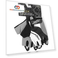 Перчатки велосипедные Vinca Sport, Black line, VG 949 Black line  (Размер: S)