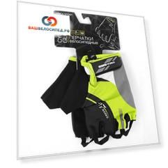 Перчатки велосипедные Vinca Sport, Green line, VG 949 Green line (Размер: S)