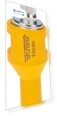 Коронка алмазная KRANZ KR-92-1004 профессиональная по керамограниту и железобетону М14, вакуумное спекание, 12мм, для УШМ