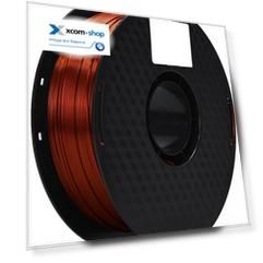 Пластик Crown Micro CM-FILPLAS004R PLA Silk 1.75 1кг медно-красный