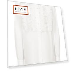 Блузка из хлопка и льна Valentino