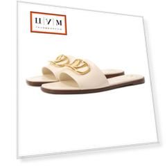 Кожаные шлепанцы VLogo Signature Valentino