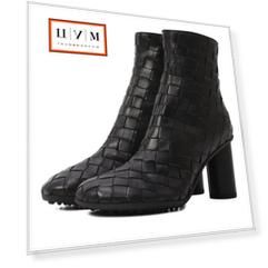 Кожаные ботильоны Atomic Bottega Veneta