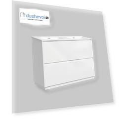 Тумба под раковину Sancos Libra Floor 119 см LB120F-2W напольная, белая
