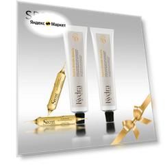 Kydra набор Blonde Beauty: 2 краски, 2 ампулы, Подарок аксессуар для волос. Краска SB22 IRISE` PROFOND SUPER BLONDE DEEP PEAR Экстра светлый блонд 2 шт, 60 мл, Эликсир-уход с гиалуроновой кислотой для уплотнения структуры волос 2 ампулы по 10мл, Подарок