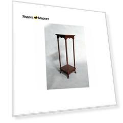 Подставка для цветов/растений DOMKORLEONE из красного дерева (mahogany wood), цвет орех LBW (коричневый)