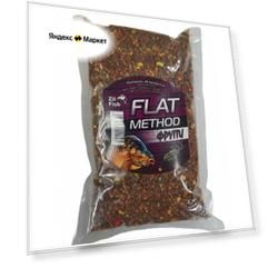 Прикормка для рыбалки "Zil Fish" Flat Method "Фрутти" 500г