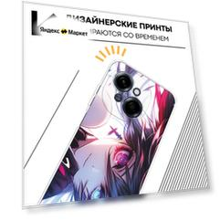 Чехол на Tecno Spark Go 1/Pop 9 / Текно Спарк Го 1/Поп 9 с принтом Взгляд аниме