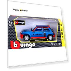 Машинка Bburago Renault 5 Turbo 1:24 18-21088