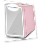 Холодильник для косметики Zugel ZCR10 розовый