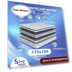 Матрас SleepTeam Smart 170х186, пружинный, высота 19 см, двуспальный