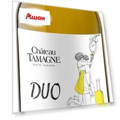 Вино Chateau TAMAGNE Duo сухое белое Россия, 0,75 л