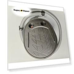 Насос мех пвх, для лодок и матрасов, объем 5 литров, шланг гофра 120см