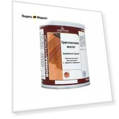 Масло для паркета Grundierol 1л темный орех