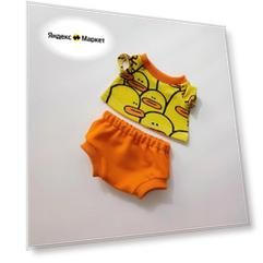 Костюм (футболка+трусики) для котa Басика 19 см, Басика Baby 20 см и Ли-Ли 20 см