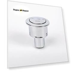 Кнопка слива для арматуры IDDIS 2-ур, 48 мм, хром, , 92048SB2AR