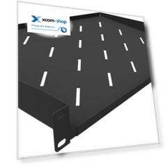 Полка консольная SNR SNR-SHELF-06035-20BC для шкафов глубиной 600мм, (глубина полки 350мм) распределенная нагрузка 20кг, цвет-черный