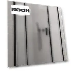 Душевой уголок Royal Bath HPVD 100х100 профиль черный стекло матовое