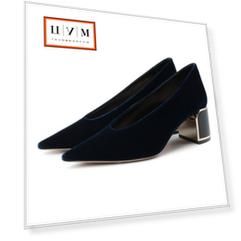 Бархатные туфли Giorgio Armani