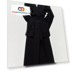 Плащ женский NORPPA MEGRA WNS COAT, 060 чёрный, 100351 (Размер: 48/50)