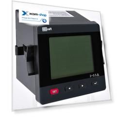 Мультиметр DEKraft 51406DEK цифровой 72х72мм трехфазный, вход 100В 5А, RS485, LED-дисплей МТ-72D