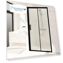 Душевая дверь в нишу Royal Bath Accord 130х200 RB HS-C-BL стекло матовое, профиль черный