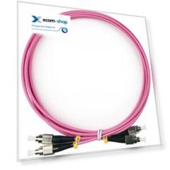 Патч-корд волоконно-оптический Vimcom DPC-MM50(OM4)-LSZH-2.0-FC-FC-3 duplex 50/125 3m