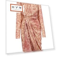 Платье из вискозы и шелка Isabel Marant