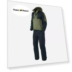 Мембранный Костюм Finntrail LightSuit Khaki S для рыбалки, бездорожья и активного отдыха