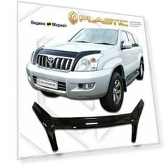 Дефлектор капота Toyota Land Cruiser Prado J120-J125 2004-2009 Classic черный exclusive