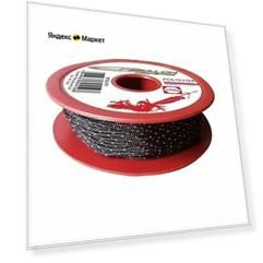Линь для подводной охоты EPSEALON POLYESTER BLACK/RED 1.6 мм, 20м