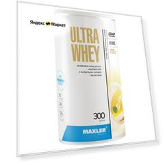 Протеин сывороточный Maxler Ultra Whey 300 гр. -Лимонный чизкейк