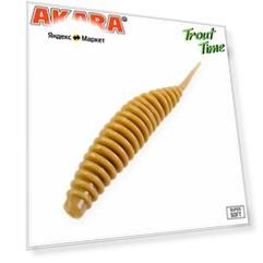 Силиконовая приманка Trout Time REX 2 Cheese 50.7мм, 10 шт. №445