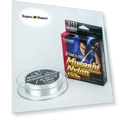 Леска Sasame Nylon MUSASHI 0.24мм 150м