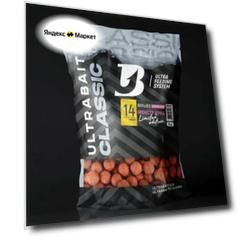 Бойлы прикормочные ULTRABAITS "CLASSIC" (монстр краб) 14 мм, 1 кг.