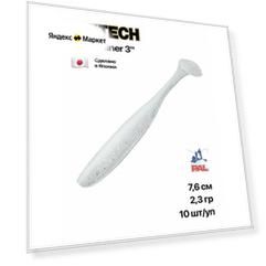 Приманка силиконовая Keitech Easy Shiner 3", 7,6 см, 10 шт/уп, #422 Sight Flash