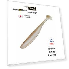 Приманка силиконовая Keitech Easy Shiner 3,5", 8,8 см, 7 шт/уп, #412 Wakasagi